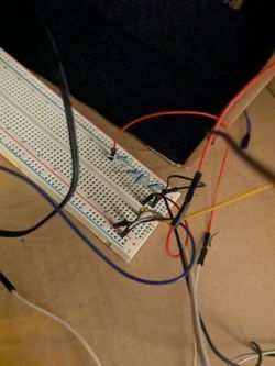 Wiring for the fan