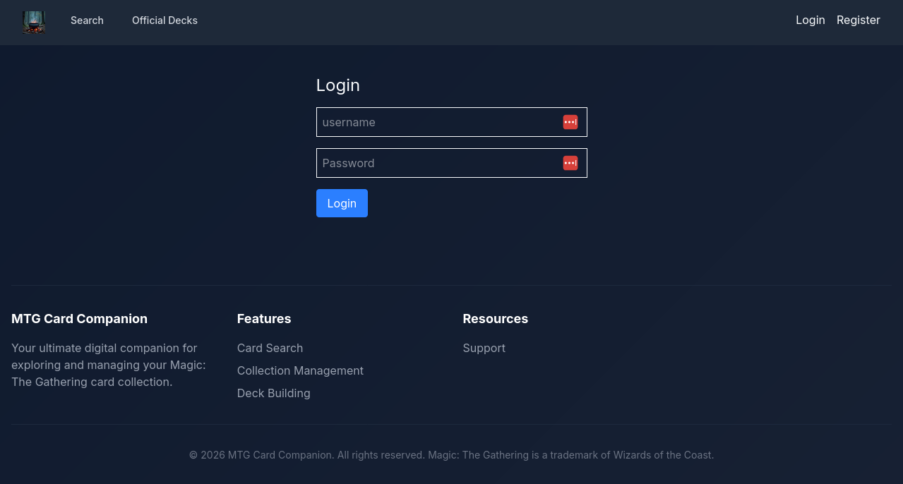 Login