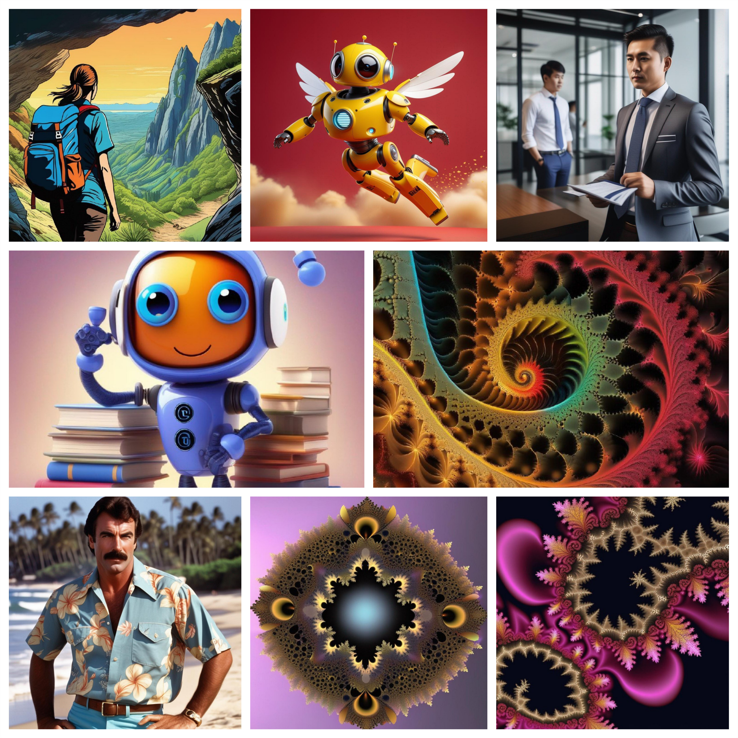 generated image collage